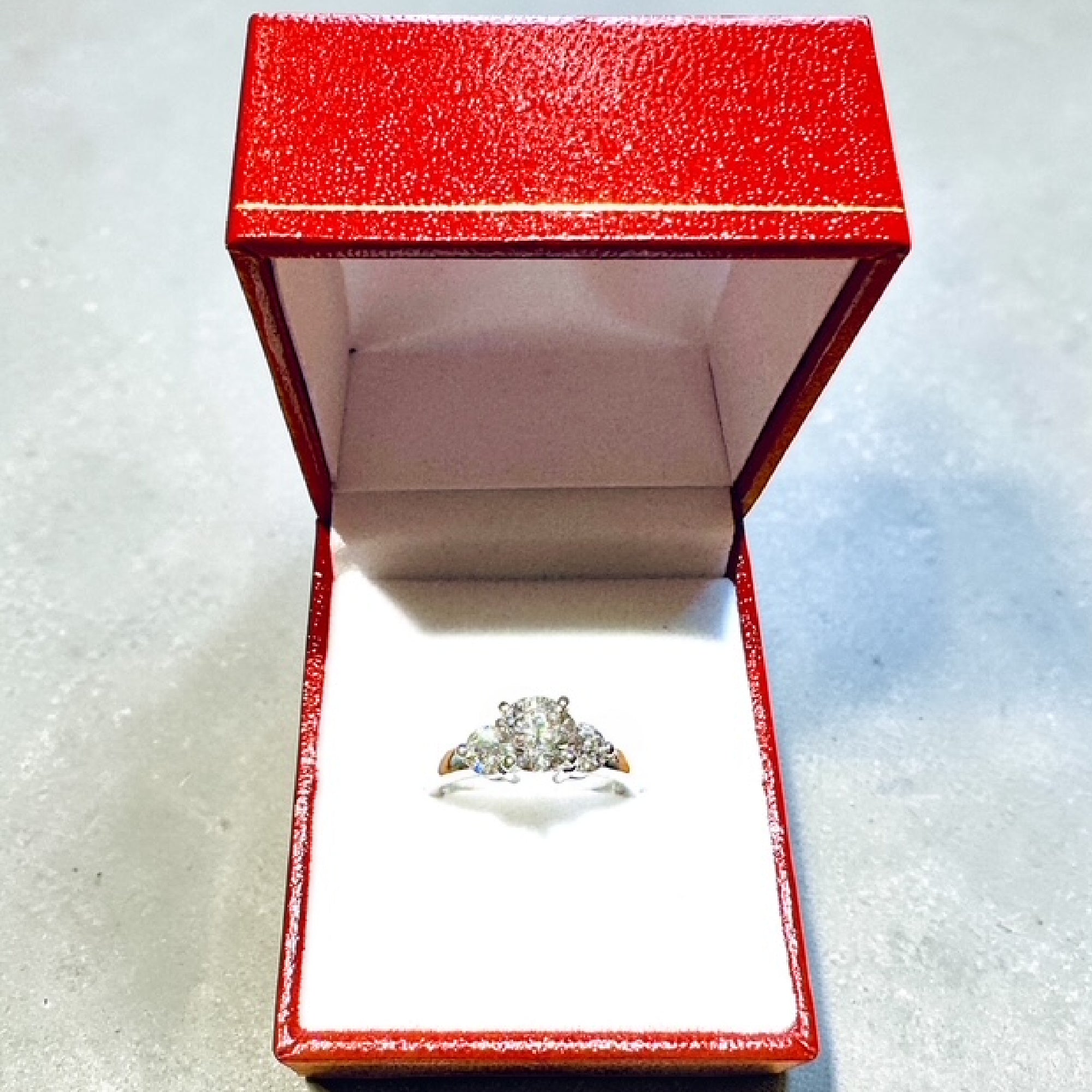 IGI Certified 1.0ct D VVS2 Lab Diamond Three-Stone Engagement Ring in 14K White Gold