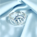 2.05ct G VS1 Lab Diamond Halo Engagement Ring