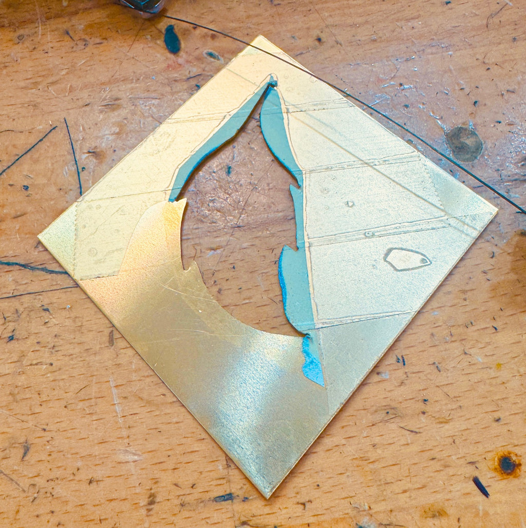 Golden Leaf Whisper Pendant