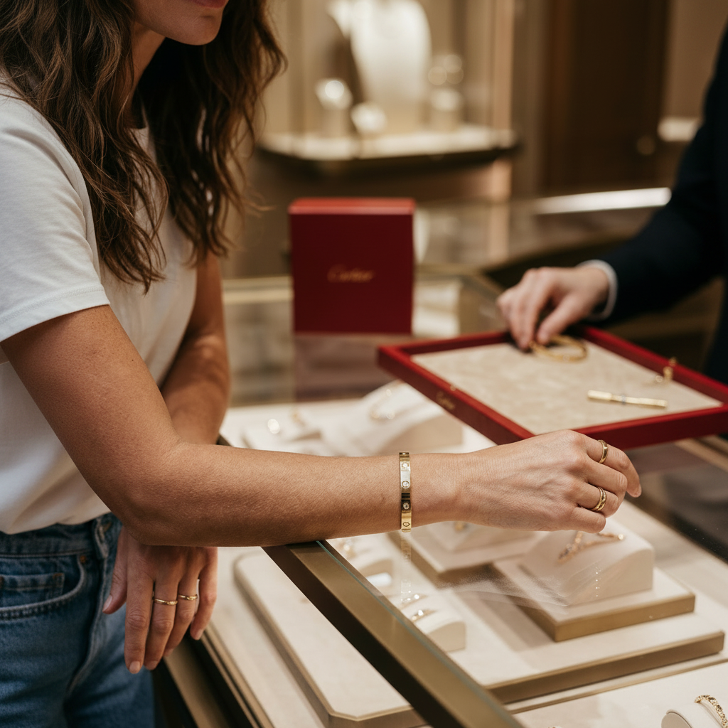 Cartier Bracelet Square Crop