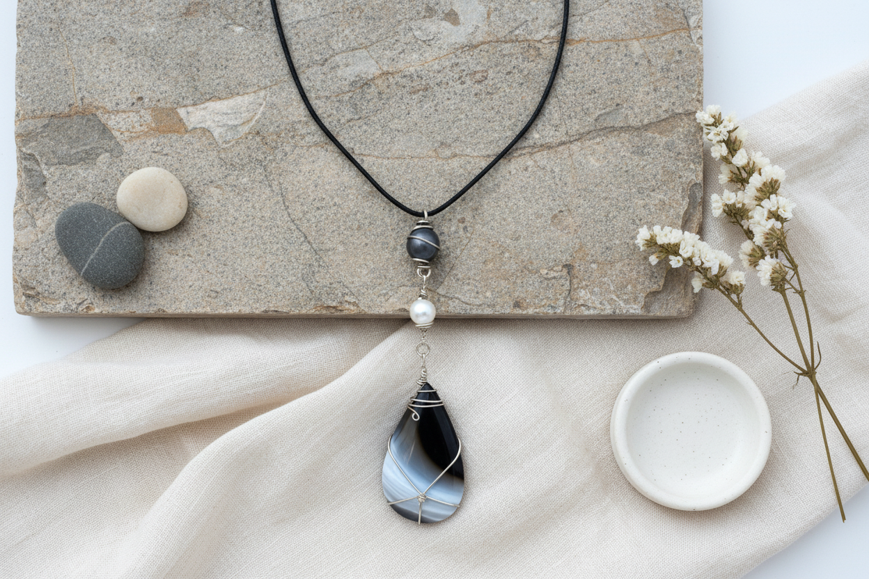 Flat lay pendant display